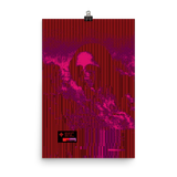 "MONA LISA CURSE" S-009 VAR. 0092 LIMITED PRINT-MATTE POSTER LE PRF-matte-poster-le-prf, mlcs009-Dustrial