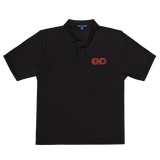 END E POLO SHIRT-POLO SHIRT-cyber crime, cybercrime, hacker, Mono, POLO SHIRT, POLO-E-PA-Dustrial