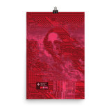 "MONA LISA CURSE" S-009 VAR. 0120 LIMITED PRINT-MATTE POSTER LE PRF-matte-poster-le-prf, mlcs009-Dustrial