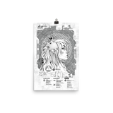 "PR0X IM TRAUM MONO" OPEN EDITION PRINT-OPEN EDITION PRINT-cyber crime, cybercrime, hacker, MATTE-POSTER-PRF, OPEN-EDITION-PRINT, Sale2K19-Dustrial