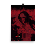 "MONA LISA CURSE" S-009 VAR. 0121 LIMITED PRINT-MATTE POSTER LE PRF-matte-poster-le-prf, mlcs009-Dustrial