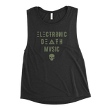 ELECTRONIC DEATH MUSIC FEMME MUSCLE TANK-MUSCLE TANK FEMME BC-MUSCLE-TANK-FEMME-BC, womens-muscle-tank-Dustrial