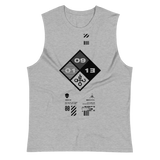 09011E HAZARD MUSCLE TANK-MUSCLE TANK BC-BIODUSTRIAL, MUSCLE-TANK-BC, MUSCLE-UNI-BC, techwear-Dustrial