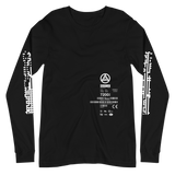 DEFRAG READ ERROR LONG SLEEVE T-SHIRT-UNI LONG SLEEVE BC-metric, mono, UNI-LONG-SLEEVE-BC-Dustrial