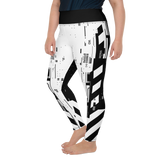 CMD & CTRL V2 MONO PS LEGGINGS-PLUS SIZE LEGGINGS-leggings-ps-prf, MECH, Mono, PLUS-SIZE-LEGGINGS-Dustrial