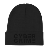 CYBERCRIME KNIT BEANIE-HAT-OT-KNIT-cyber crime, cybercrime, hacker, HAT-OT-KNIT, Sale2K19-Dustrial