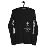 DEFRAG READ ERROR LONG SLEEVE T-SHIRT-UNI LONG SLEEVE BC-metric, mono, UNI-LONG-SLEEVE-BC-Dustrial