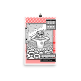 "END USER" OPEN EDITION PRINT-OPEN EDITION PRINT-cyber crime, cybercrime, hacker, MATTE-POSTER-PRF, OPEN-EDITION-PRINT, Sale2K19-Dustrial