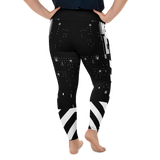 CMD & CTRL V2 MONO PS LEGGINGS-PLUS SIZE LEGGINGS-leggings-ps-prf, MECH, Mono, PLUS-SIZE-LEGGINGS-Dustrial