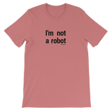 NOT A ROBOT GRAPHIC TEE-GRAPHIC TEE-bc-uni-tshirt, cyber crime, cybercrime, GRAPHIC-TEE, hacker-Dustrial