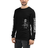 DEFRAG READ ERROR LONG SLEEVE T-SHIRT-UNI LONG SLEEVE BC-metric, mono, UNI-LONG-SLEEVE-BC-Dustrial