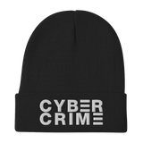 CYBERCRIME KNIT BEANIE-HAT-OT-KNIT-cyber crime, cybercrime, hacker, HAT-OT-KNIT, Sale2K19-Dustrial