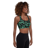 ASCII TERMINAL PADDED SPORTS BRA-SPORTS BRA PADDED-cyber crime, cybercrime, hacker, SPORTS-BRA-P-PRF, SPORTS-BRA-PADDED-Dustrial