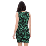 ASCII TERMINAL BODYCON DRESS-BODYCON-BODYCON, BODYCON-PRF, cyber crime, cybercrime, hacker-Dustrial