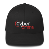 CYBERCRIME NET FLEXFIT TWILL CAP-HAT-YUP-FLEX-cyber crime, cybercrime, hacker, HAT-YUP-FLEX, Sale2K19-Dustrial