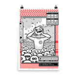 "END USER" OPEN EDITION PRINT-OPEN EDITION PRINT-cyber crime, cybercrime, hacker, MATTE-POSTER-PRF, OPEN-EDITION-PRINT, Sale2K19-Dustrial