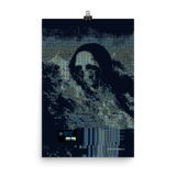"MONA LISA CURSE" S-009 VAR. 0080 LIMITED PRINT-MATTE POSTER LE PRF-matte-poster-le-prf, mlcs009-Dustrial