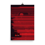 "MONA LISA CURSE" S-009 VAR. 0009 LIMITED PRINT-MATTE POSTER LE PRF-matte-poster-le-prf, mlcs009-Dustrial