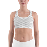 HEXAGON WIGHT SPORTS BRA-SPORTS BRA-SPORTS-BRA, SPORTS-BRA-PRF-Dustrial