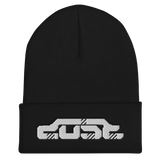 TETRA DUST KNIT BEANIE-HAT-OT-KNIT-hat, HAT-OT-KNIT, mono, Sale2K19, techwear, TETRADUSTRIAL-Dustrial