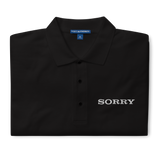 SORRY E POLO SHIRT-POLO SHIRT-cyber crime, cybercrime, hacker, Mono, POLO SHIRT, POLO-E-PA-Dustrial