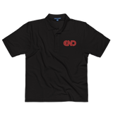 END E POLO SHIRT-POLO SHIRT-cyber crime, cybercrime, hacker, Mono, POLO SHIRT, POLO-E-PA-Dustrial