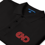 END E POLO SHIRT-POLO SHIRT-cyber crime, cybercrime, hacker, Mono, POLO SHIRT, POLO-E-PA-Dustrial
