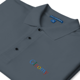 GLOOMY E POLO SHIRT-POLO SHIRT-cyber crime, cybercrime, hacker, logohack, POLO SHIRT, POLO-E-PA-Dustrial