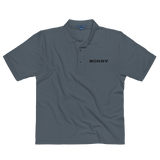 SORRY E POLO SHIRT-POLO SHIRT-cyber crime, cybercrime, hacker, Mono, POLO SHIRT, POLO-E-PA-Dustrial