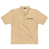 SORRY E POLO SHIRT-POLO SHIRT-cyber crime, cybercrime, hacker, Mono, POLO SHIRT, POLO-E-PA-Dustrial