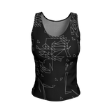 SIERP DECONSTRUCT MONO V2 AO TANK TOP-AO SPORTS TANK TOP-AO-SPORTS-TANK-TOP, metric, mono, SPORT-TANK-PRF-Dustrial