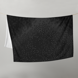 HEX AUTOMATA BLVCK THROW BLANKET-THROW BLANKET 50X60-metric-Dustrial