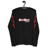 SITBOY LONG SLEEVE T-SHIRT-UNI LONG SLEEVE BC-cyber crime, cybercrime, hacker, UNI-LONG-SLEEVE-BC-Dustrial
