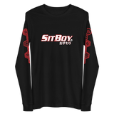 SITBOY LONG SLEEVE T-SHIRT-UNI LONG SLEEVE BC-cyber crime, cybercrime, hacker, UNI-LONG-SLEEVE-BC-Dustrial