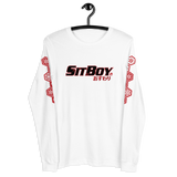 SITBOY LONG SLEEVE T-SHIRT-UNI LONG SLEEVE BC-cyber crime, cybercrime, hacker, UNI-LONG-SLEEVE-BC-Dustrial