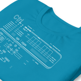 CTRL MAINFRAME GRAPHIC TEE-GRAPHIC TEE-__label:NEW, cyber crime, cybercrime, cyberpunk, GRAPHIC-TEE, hacker-Dustrial