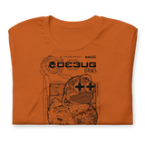 PLUS PLUS DEBUG DUCK GRAPHIC TEE-GRAPHIC TEE-__label:NEW, cyber crime, cybercrime, cyberpunk, GRAPHIC-TEE, hacker-Dustrial