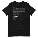 CTRL MAINFRAME GRAPHIC TEE-GRAPHIC TEE-__label:NEW, cyber crime, cybercrime, cyberpunk, GRAPHIC-TEE, hacker-Dustrial