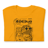 PLUS PLUS DEBUG DUCK GRAPHIC TEE-GRAPHIC TEE-__label:NEW, cyber crime, cybercrime, cyberpunk, GRAPHIC-TEE, hacker-Dustrial