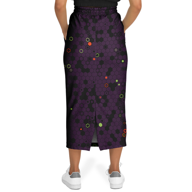 HEXA UNIT-01 LONG POCKET SKIRT