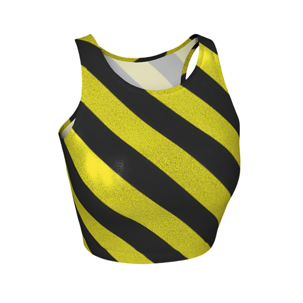 KRAD GLIT DURARE CROP TOP