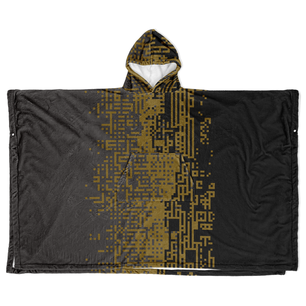 DEFRAG NUX64 FLANNEL PONCHO