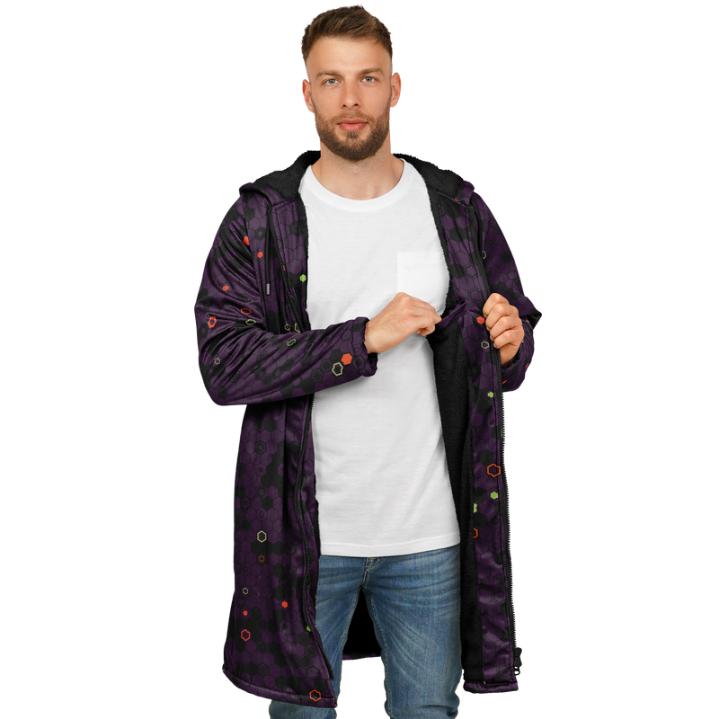HEXA UNIT-01  DEEPFLEECE ZIIP HOODIE