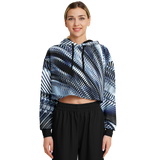 QUBEWAVE AO CROP HOODIE