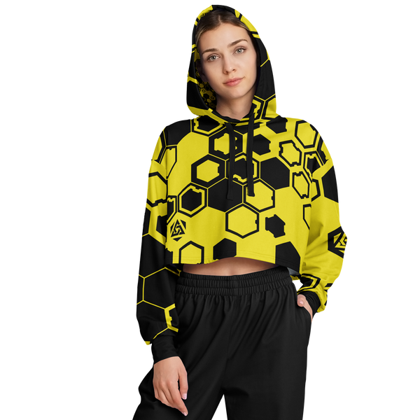 HEXA YL AO CROP HOODIE