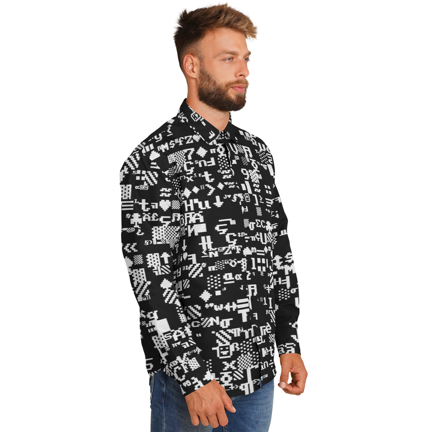 ASCII MONO LSBD SHIRT – Dustrial
