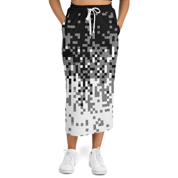 DEFRAG MONO LONG POCKET SKIRT