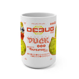 PLUS PLUS DEBUG DUCK 15OZ MUG