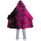 DEFRAG MAGENTIC DEEPFLEECE ZIP CLOAK