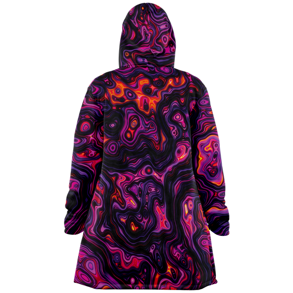 PURPLE HAZE DEEPFLEECE CLOAK